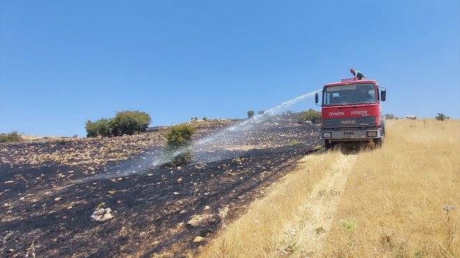 Tunceli'de iki farklı alanda çıkan örtü yangınları söndürüldü