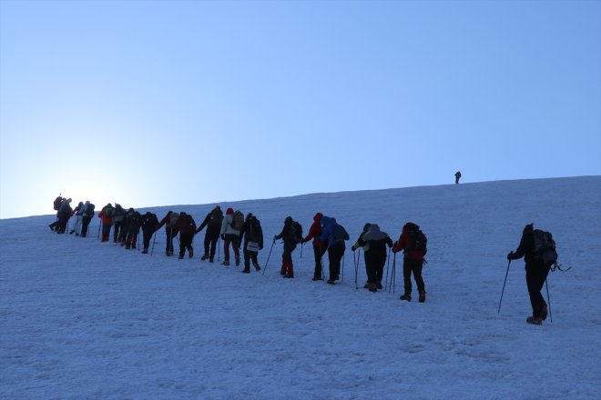 ülkelerinden dünyanın Zirvesi buzullarla Dağı Ağrı AĞRI dağcıları IĞDIR farklı - ağırlıyor kaplı / 6
