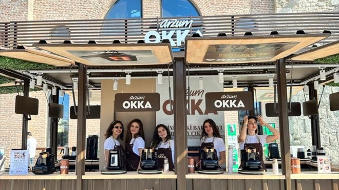 Arzum OKKA standı, İstanbul Kahve Festivali'nde misafirlerini ağırladı