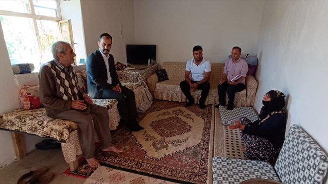 Baskil Kaymakamı Kundakçı Deliktaş köyünü ziyaret etti