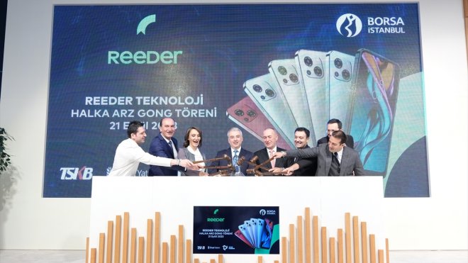 Borsa İstanbul'da gong Reeder Teknoloji için çaldı