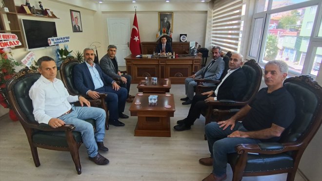 Elazığ Kebanlılar Derneği üyeleri kurumları ziyaret etti