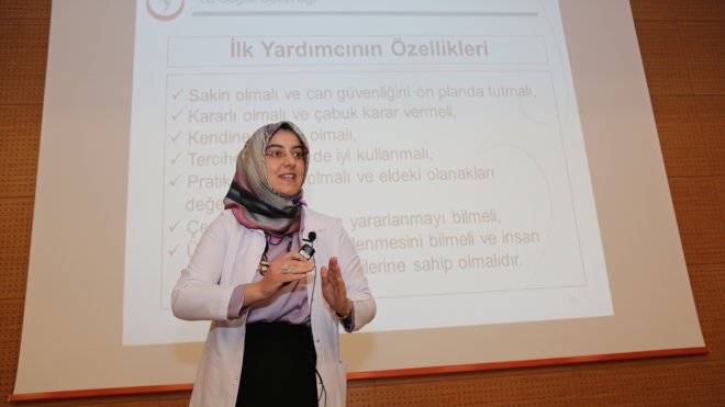 Erzurum'da meslek gruplarına iş sağlığı ve güvenliği eğitimi başladı