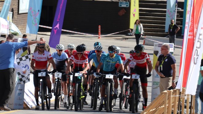 ERZURUM - MTA Cup Rice Series Dağ Bisikleti Yarışları başladı1
