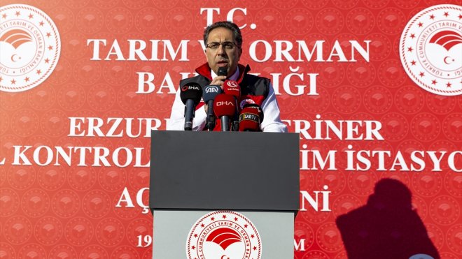 Erzurum'da "Veteriner Yol Kontrol Denetim İstasyonu" açıldı
