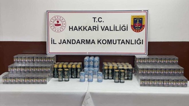 Hakkari'de kaçakçılık operasyonlarında 23 şüpheli yakalandı