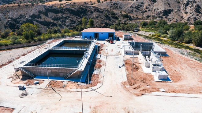 Hekimhan Atık Su Arıtma Tesisi hizmete girdi