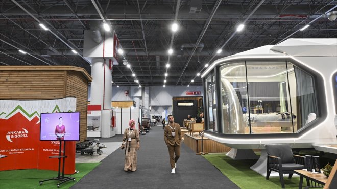 İSTANBUL - Karavanların ve tekerlekli mobil evlerin fuarı kapılarını açtı1