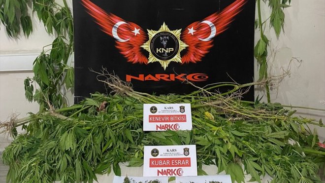 Kars'ta uyuşturucu operasyonunda 2 şüpheli yakalandı