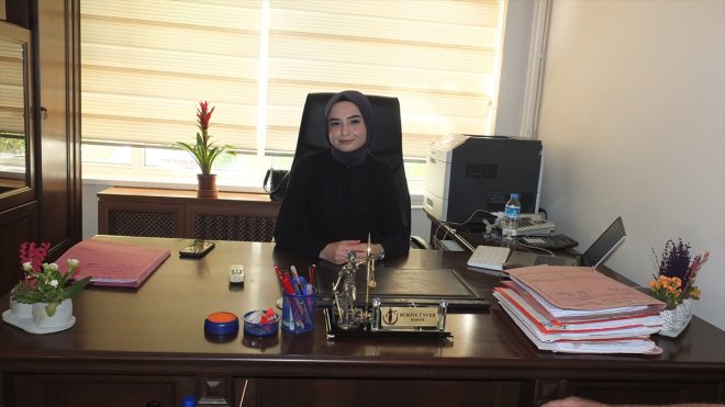 Keban'a atanan Hakim Ünver görevine başladı