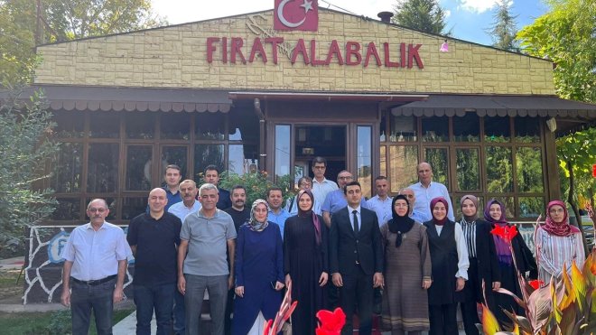 Keban Kaymakamı Ardıç için veda programı