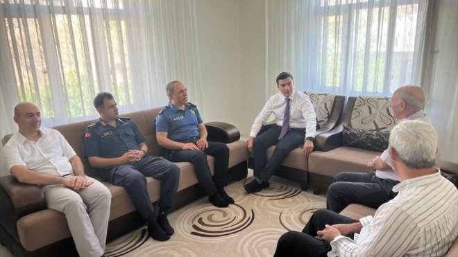 Keban Kaymakamı Atalık'tan şehit aileleri ve gazilere ziyaret