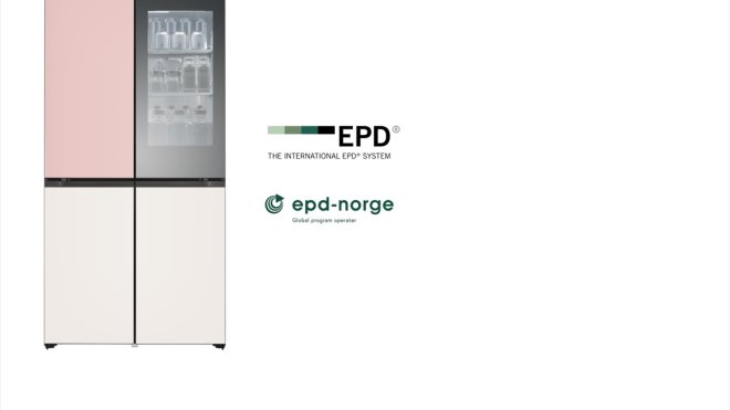 LG buzdolaplarına uluslararası EPD sertifikası
