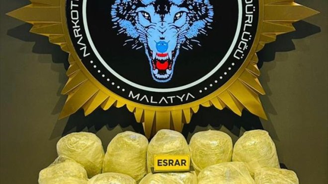 Malatya'da uyuşturucu operasyonunda 3 şüpheli tutuklandı