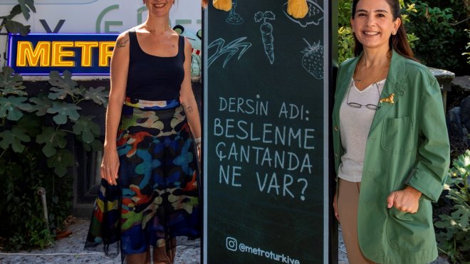 Metro Türkiye ve Dilara Koçak'tan sağlıklı beslenme çantası hazırlama önerileri