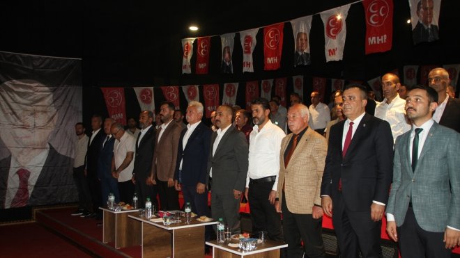 MHP Malazgirt Olağan Kongresi yapıldı