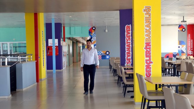 Muş'ta yurtlar öğrenciler için hazırlandı