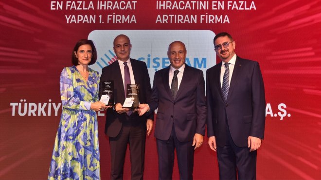 Şişecam ihracat başarısını ödüllerle taçlandırdı1