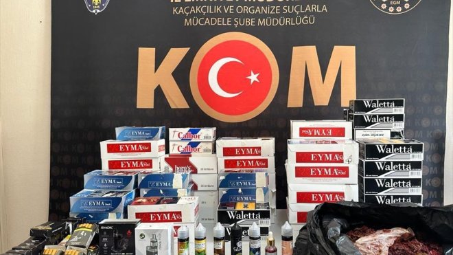 Tunceli'de gümrük kaçağı tütün ürünleri ve elektronik sigara ele geçirildi