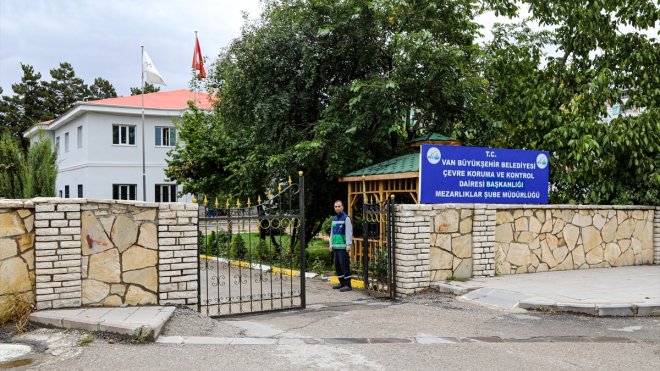 Van Büyükşehir Belediyesi mezarlık bilgi sistemini kurdu