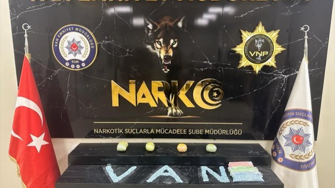 Van'da 20 bin uyuşturucu hap ele geçirildi