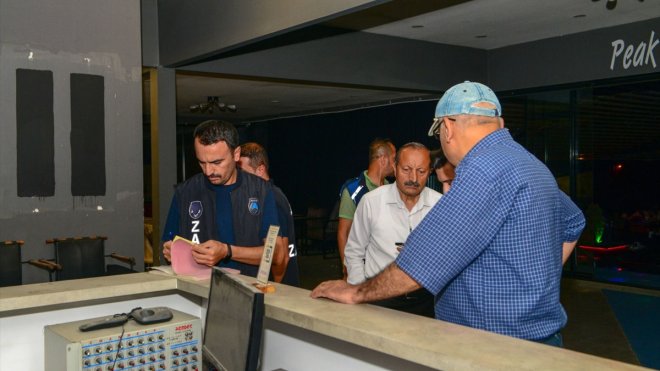 Van'da eğlence mekanları denetlendi