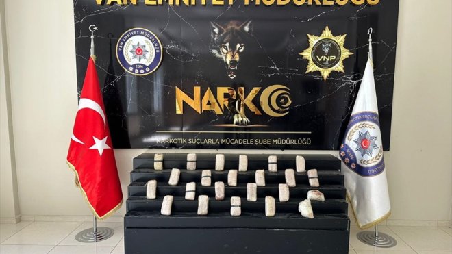 Van'da geçen ay 49 kilo 259 gram uyuşturucu ele geçirildi