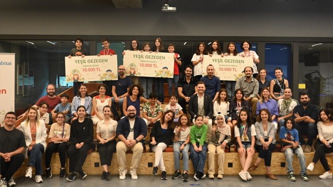 "Yeşil Gezegen" fikir maratonunda çocuklar iklim dostu kentler için fikir üretti