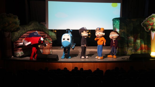 Ahlat'ta "Hürkuş ve Gökbey Müzikal Gösterisi" düzenlendi