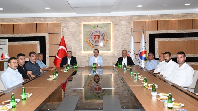 AK Parti Malatya Milletvekili Abdurrahman Babacan MTB'yi ziyaret etti