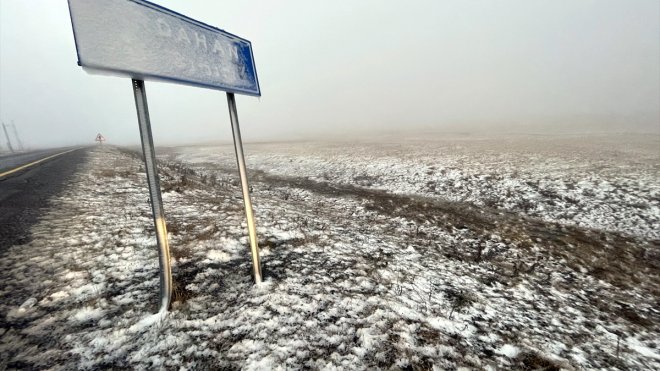 Ardahan'ın yüksek kesimlerinde kar etkili oluyor