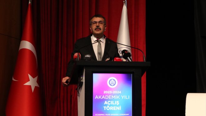 Bakan Tekin, Atatürk Üniversitesi 2023-2024 Akademik Yılı Açılış Töreni'nde konuştu: (1)
