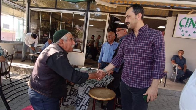 Baskil Kaymakamı Kundakçı, esnafı ziyaret etti