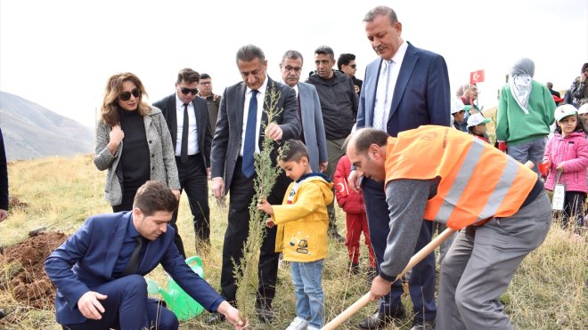 Bitlis'te '100. Yıl Hatıra Ormanı' oluşturuldu