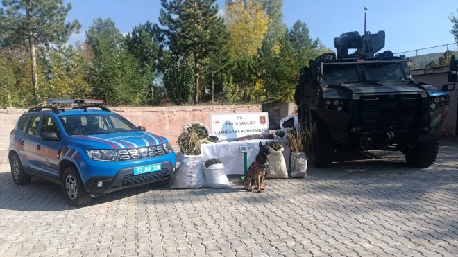 Bitlis'te 28 kilo 560 gram esrar ele geçirildi