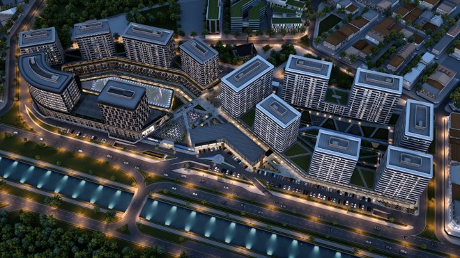 Bursa'da "Downtown Yaşam ve Eğlence Merkezi" kapılarını açmaya hazırlanıyor