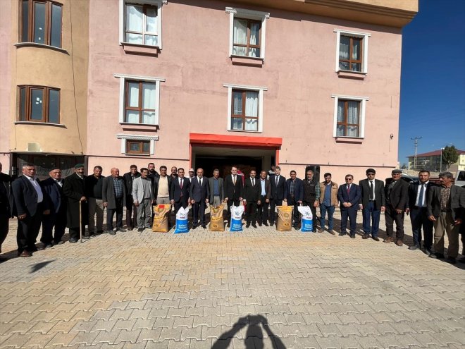 verildi desteği çiftçilere Çaldıran