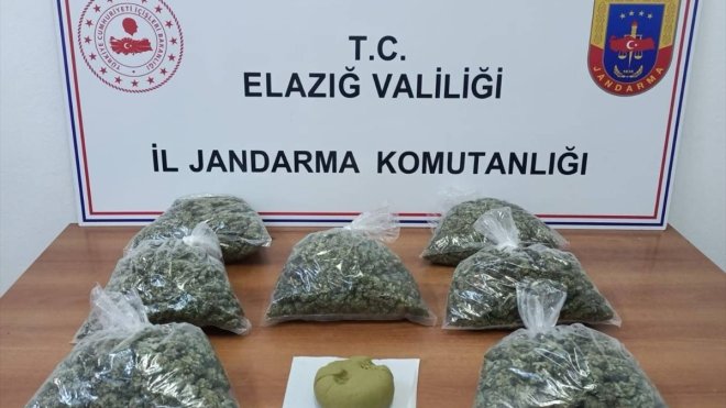 Elazığ'da uyuşturucu operasyonunda yakalanan 4 şüpheli tutuklandı