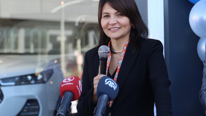 ERZURUM - Chery Türkiye Başkan Yardımcısı Ahu Turan, hafta sonu etkinliğine katıldı1
