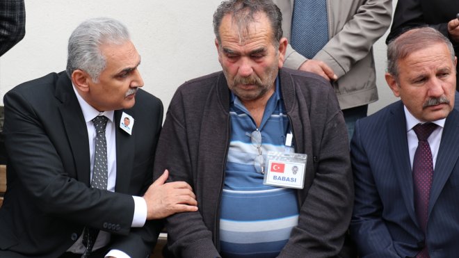 Silah kazası sonucu şehit olan polis memuru Erzurum'da son yolculuğuna uğurlandı