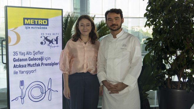 Genç şefler, "35 Yaş Altı 3 Şef Yarışması"nda yarışıyor