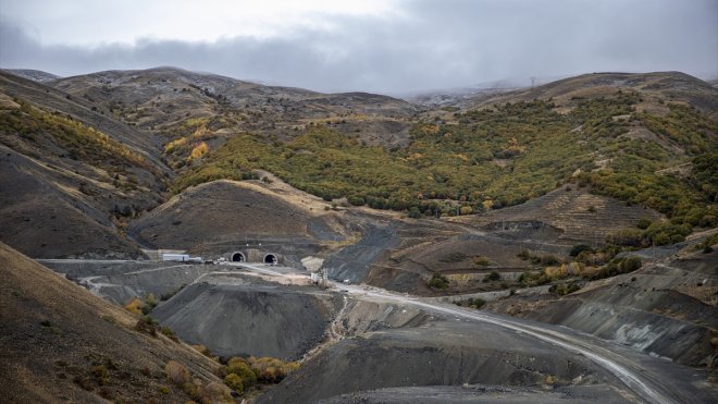 Kop Tüneli'ndeki kazı çalışmalarının yüzde 62'si tamamlandı