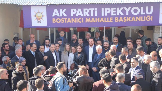 AK Parti İpekyolu İlçe Başkanlığı, Bostaniçi Mahallesi'nde temsilcilik ofisi açtı