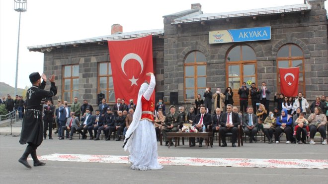 Akyaka'nın düşman işgalinden kurtuluşunun 103. yıl dönümü kutlandı