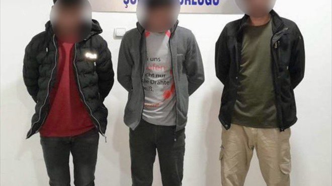 Ardahan'da 3 düzensiz göçmen yakalandı
