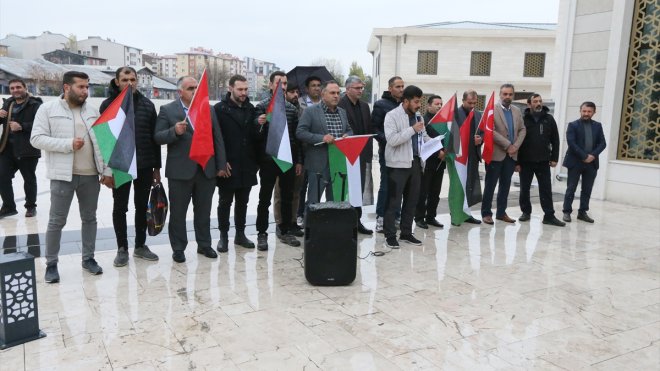 Kars ve Ardahan'da Gazze'ye destek için programlar düzenlendi