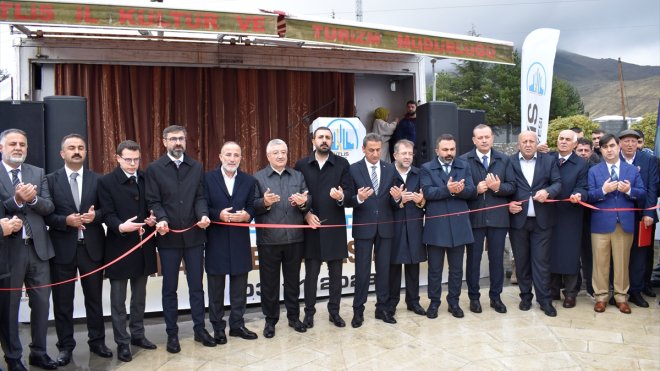 BİTLİS - Mevlana Millet Bahçesi ile yapımı tamamlanan caminin açılışı yapıldı1