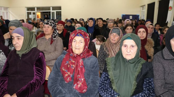 ERZİNCAN - Ahıska Türklerinin sürgün edilişinin 79. yılı dolayısıyla anma programı düzenlendi1