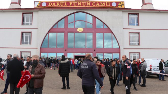 ERZURUM - Akademisyen ve öğrenciler Filistin