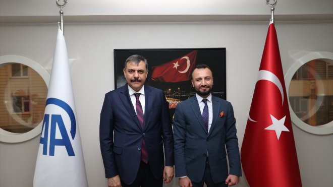 Erzurum Valisi Mustafa Çiftçi'den AA'ya ziyaret